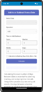 Days Calculator - Web screenshot 2