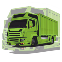 Truck Canter Cargo Balok Icon