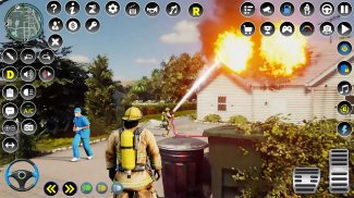 Firefighter :Fire Brigade Game screenshot 4