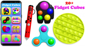 Fidget cubes anti stress and calming games screenshot 5