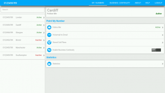 SIP Trunk Call Manager screenshot 17