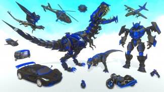 Dino Robot War Robot Transform screenshot 7