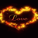 Golden Heart Live Wallpaper Icon