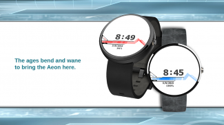 Aeon Cyber Watch Face: Wear OS Smartwatch screenshot 0