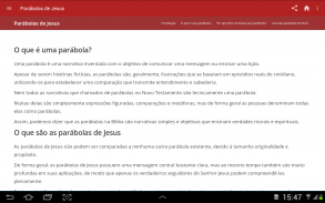 Parábolas de Jesus na Bíblia screenshot 5