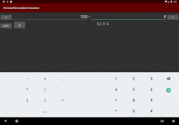 Division Remainder Calculator screenshot 5