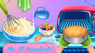 Doll cake decorating Cake Game screenshot 2