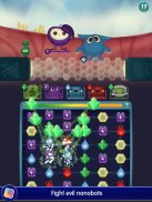 Dr. Schplot's Nanobots: Fun Match-3 Puzzles screenshot 2