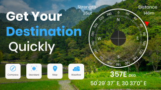 Digital Compass - GPS Compass screenshot 2