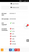 ICOs Listing: ICO Alerts, Airdrops, Token Sale screenshot 0