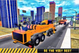 City Builder Tycoon Trucks - Construção Crane 3D screenshot 2