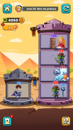 Hero Tower Wars - Merge Puzzle screenshot 0