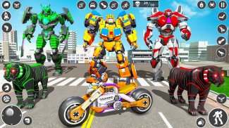 Multi Robot Car Transform Game screenshot 4