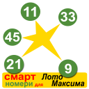 умные номера за ЛОТО МАКСИМА(Украина)