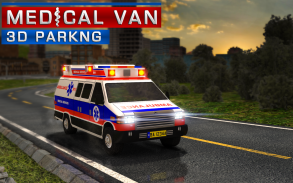 Medical Van 3D Parking screenshot 1