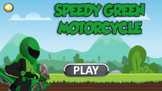 Speedy Green Motorcycle screenshot 1