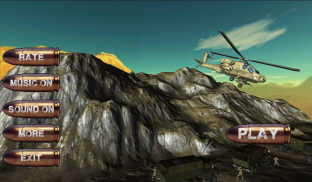 berg sniper missie 3D screenshot 1