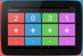 Simple Score Keeper screenshot 1