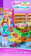 Supermarket Clean Up-Grocery Store Cleaning Games screenshot 2