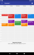 College Schedule Builder screenshot 2
