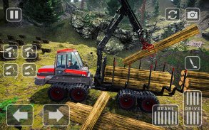 Tree Mover Timber Crane Sim screenshot 16