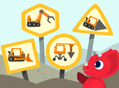 공룡 굴삭기 2 - 차량 및 레이싱 어린이 게임 screenshot 10