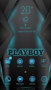 Playboy Neons Theme screenshot 1