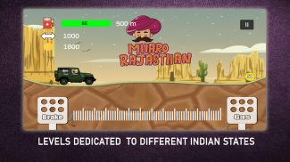 Hill Escape India - 2D Racing Game screenshot 4