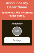 My Caller Name Announcer screenshot 0