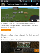 Мебель Minecraft screenshot 23