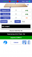 Calculador Madera Pie tablar screenshot 5