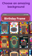 birthday photo frame with name and photo screenshot 6