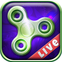 Live Fidget Spinner Background Icon