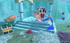 Cute Mermaid World Vs Turtles – Sea World Games screenshot 1