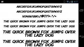 Fonts for FlipFont 50 Clean screenshot 4