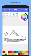 Cool Sneakers Coloring Book screenshot 9