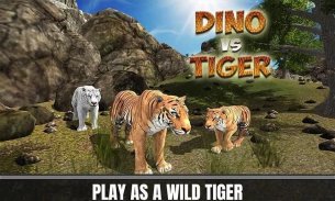 เสือ vs การผจญภัยไดโนเสาร์ 3D screenshot 4