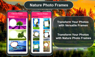 Nature Photo Frames Editor screenshot 1