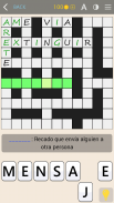 Crucigramas - en español + Juego de vocabulario screenshot 1