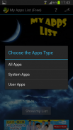 My Apps List (Free) screenshot 1