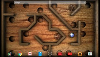 Marble Maze Wallpaper Game screenshot 3