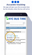 New York Bus Time App screenshot 2