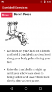 Dumbell Exercise screenshot 4