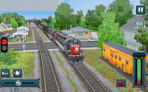 US City Train Driving Simulatr screenshot 4