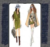 Fashion illustrations screenshot 0