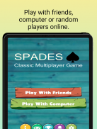 Spades - Classic Multiplayer screenshot 4