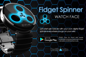 Fidget Spinner - Watch Face screenshot 0
