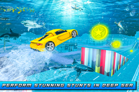 Underwater Flying Car Stunt screenshot 0