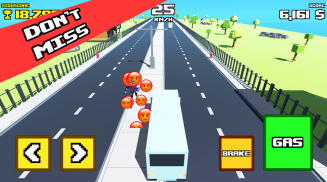 Crazy Road: Bus Simulator screenshot 1