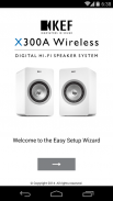KEF X300A Wireless Setup screenshot 1